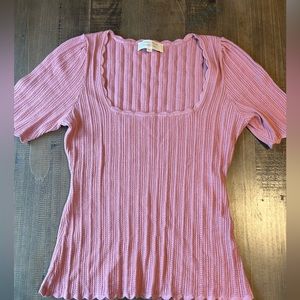 Sezane Anil knit in Rosewood size L New without tags(never worn or washed)
